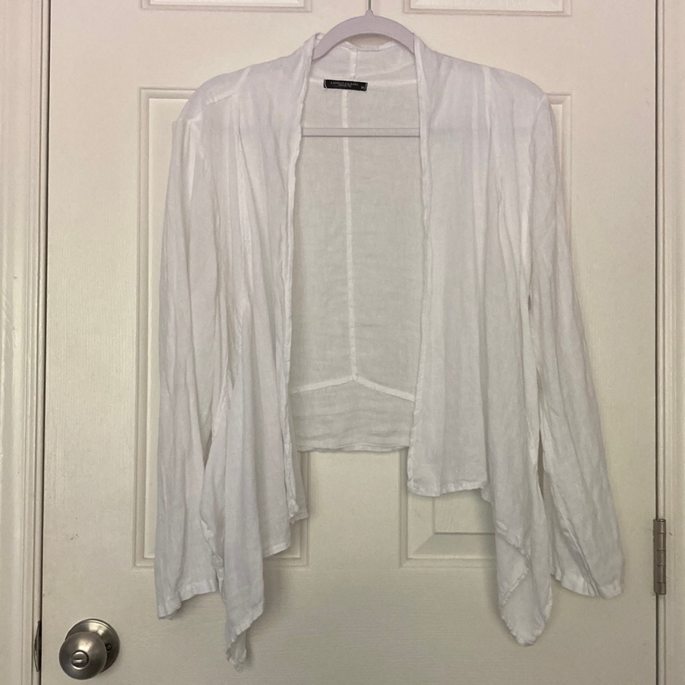 Lungo L’Arno White Linen Jacket